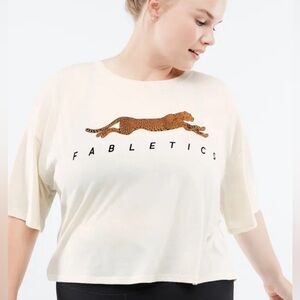Fabletics Leopard Tshirt Large